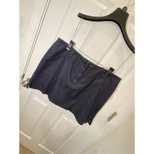 Studio 1940 women’s blue mini skirt size 16 NWT